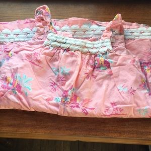 Janie and Jack flamingo summer dress